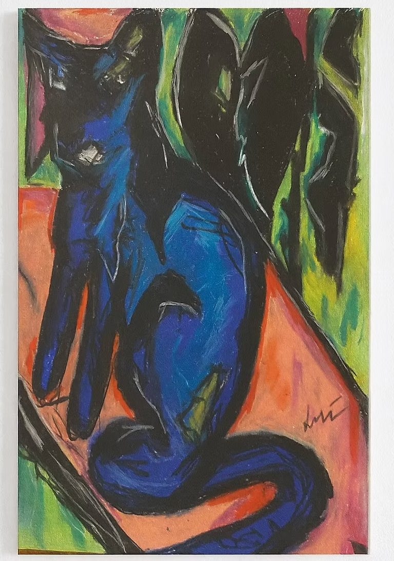 Blue Billie Artprint