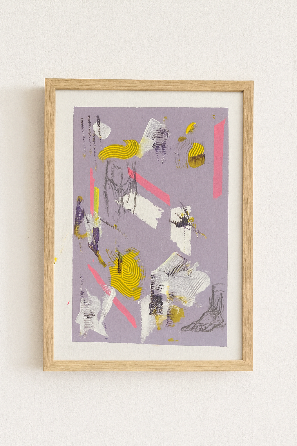 Abstract Scribbles Artprint